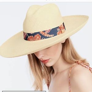 J. Crew Wide Brim Panama Hat